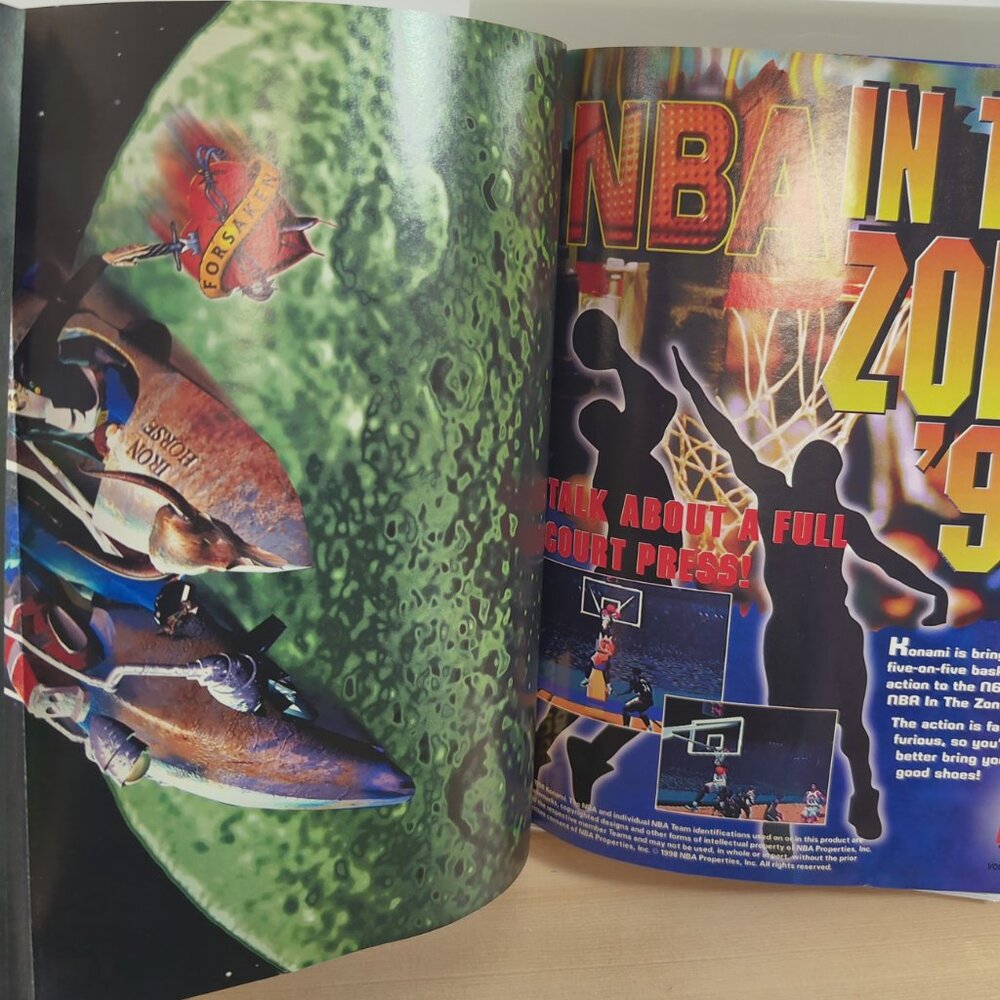 Nintendo Power Volume 106 with Forsaken poster & inserts - Picture 4 of 6